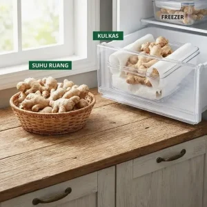 Rahasia Dapur Cara Menyimpan Jahe Agar Tahan Berbulan Bulan Tanpa Membusuk